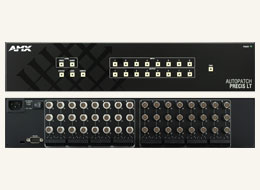 <p>Precis LT 04x04, Component with BNC, Stereo with 5T Phoenix-style, plus Control Panel; QuickShip</p>
<p>The professional solution for HD signal distribution, the Precis LT component + stereo matrix switchers are designed to route HDTV/Component video 