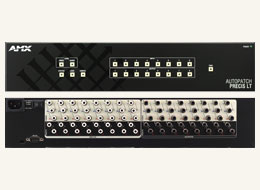 <p>Precis LT 04x04, Component with RCA Stereo with RCA, plus Control Panel; QuickShip</p>
<p>The professional solution for HD signal distribution, the Precis LT component + stereo matrix switchers are designed to route HDTV/Component video and stereo aud