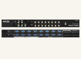 <p>Precis LT 04x08 RGBHV with HD-15 and PureSyncTM, Stereo with 3T, plus Control Panel; QuickShip</p>
<p>The professional solution for RGBHV signal distribution, the Precis LT RGBHV + stereo matrix switchers are designed to route high resolution computer